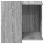 Kattenbakkast 53x53x51 cm bewerkt hout grijs sonoma eikenkleur - Afbeelding 6