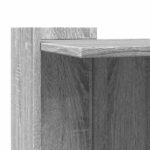Kattenbakkast 53x53x51 cm bewerkt hout grijs sonoma eikenkleur - Afbeelding 7