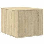 Kattenbakkast 47x59x42 cm bewerkt hout sonoma eikenkleurig - Afbeelding 6