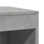 Kattenbakkast 47x59x42 cm bewerkt hout betongrijs - Afbeelding 7