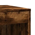 Kattenbakkast 47x59x42 cm bewerkt hout gerookt eikenkleurig - Afbeelding 7