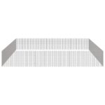 Dierenverblijf 48 panelen 54x100 cm gegalvaniseerd ijzer – Image 4