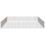 Dierenverblijf 48 panelen 54x100 cm gegalvaniseerd ijzer – Image 5
