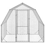 Kippenren 2,5x2x2,25 m gegalvaniseerd staal – Image 3