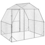 Kippenren 2,5x2x2,25 m gegalvaniseerd staal – Image 5