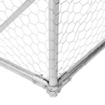 Kippenren 2,5x2x2,25 m gegalvaniseerd staal – Image 6