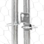 Kippenren 2,5x2x2,25 m gegalvaniseerd staal – Image 7