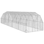 Kippenren 2,5x10x2,25 m gegalvaniseerd staal - Afbeelding 5