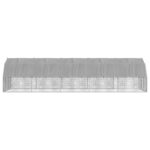 Kippenren met dak 2,5x10x2,25 m gegalvaniseerd staal – Image 4