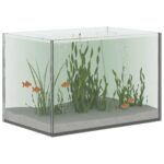 Aquarium met opslag Doorzichtig 30 x 20 x 20 cm Glas - Afbeelding 3