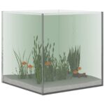 Aquarium met opslag Doorzichtig 30 x 30 x 30 cm Glas - Afbeelding 3