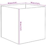 Aquarium met opslag Doorzichtig 30 x 30 x 30 cm Glas - Afbeelding 10