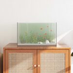 Aquarium met opslag Doorzichtig 50 x 30 x 30 cm Glas