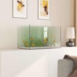 Aquarium met opslag Doorzichtig 50 x 30 x 30 cm Glas - Afbeelding 4