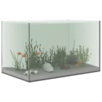 Aquarium met opslag Doorzichtig 50 x 30 x 30 cm Glas - Afbeelding 3