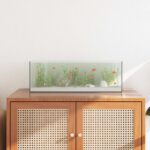 Aquarium met opslag Doorzichtig 60 x 20 x 20 cm Glas