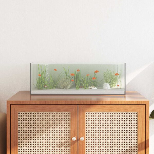 Aquarium met opslag Doorzichtig 60 x 20 x 20 cm Glas