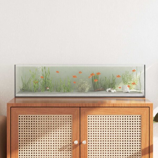 Aquarium met opslag Doorzichtig 80 x 20 x 20 cm Glas