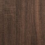 Kattenbakkast 53x53x51 cm bewerkt hout bruin eikenkleurig - Afbeelding 9